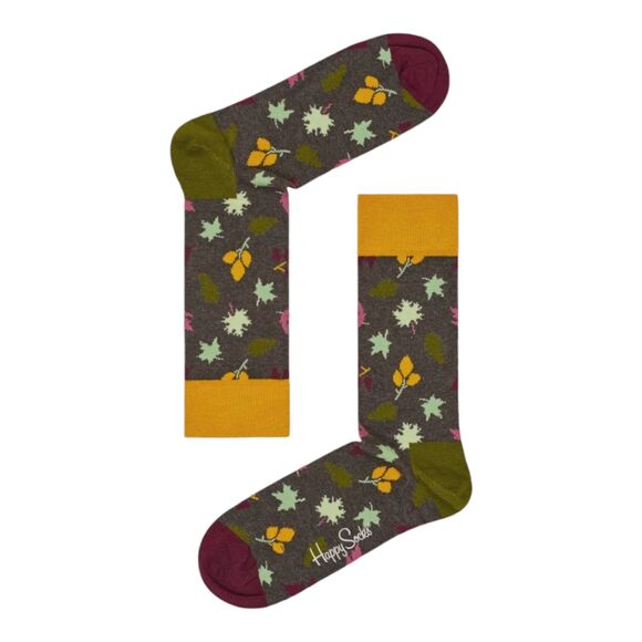 Happy Socks Combed Cotton Socks Unisex Mens 4.5-7.5 Womens 5.5-9.5 Brown - Picture 4 of 9